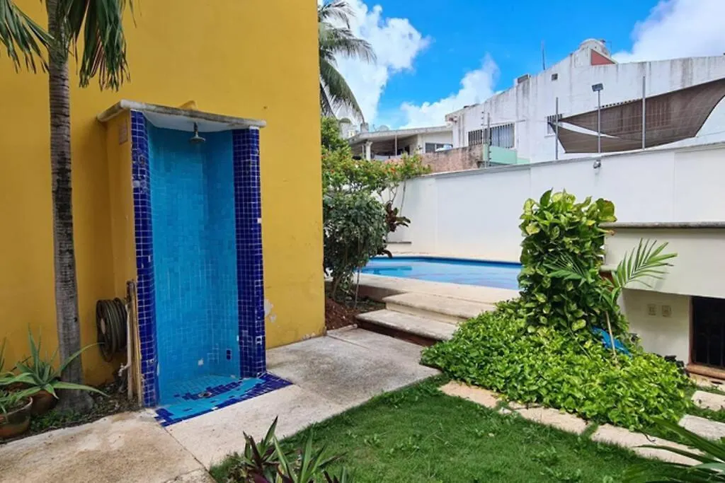 Apartamento Alójate a 5 min de la Playa y del Centro de Cancún